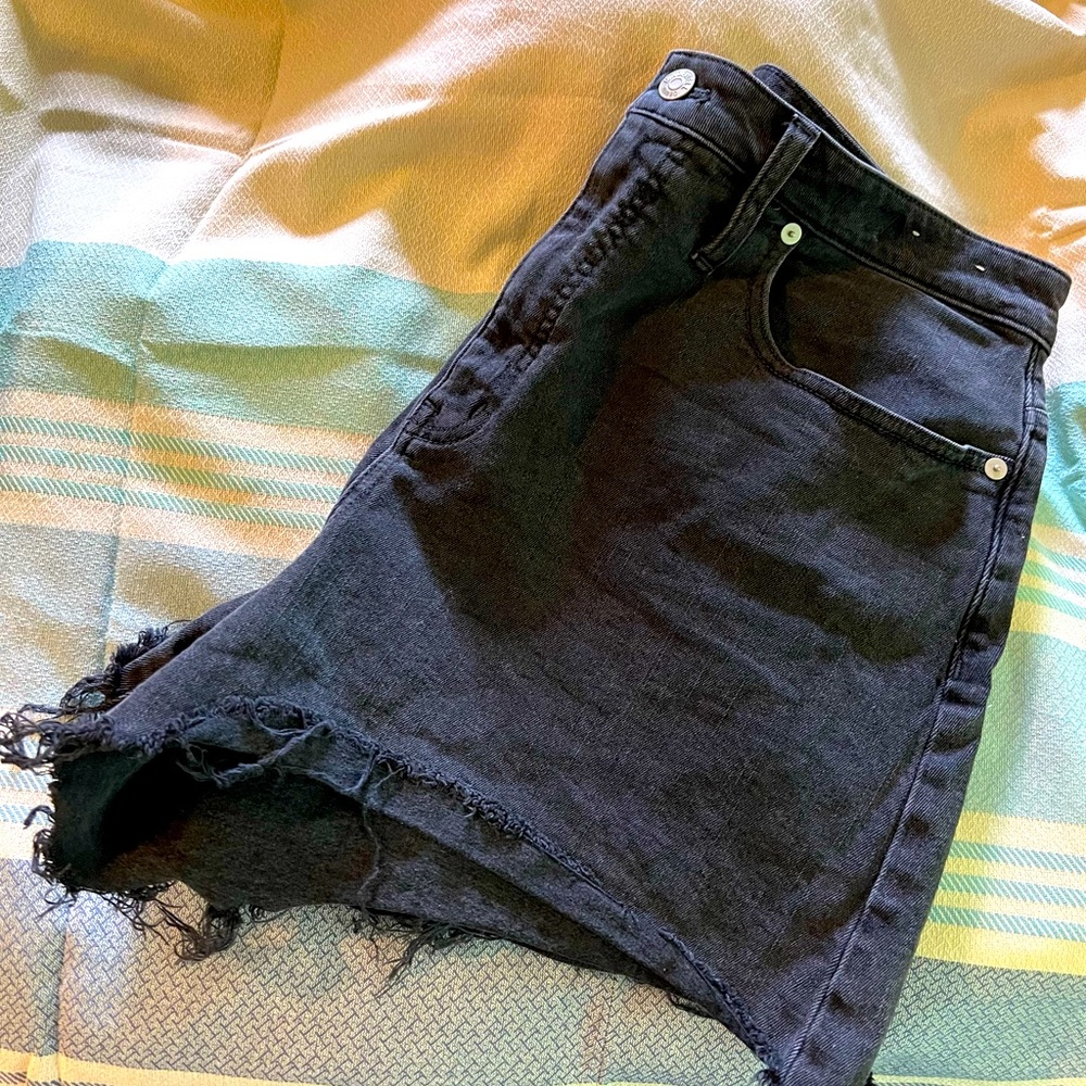Madewell Curvy High Rise Denim Shorts